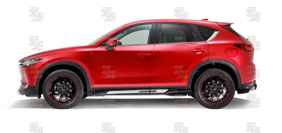 DAMD Front Bumper Lower Garnish Half Spoiler ABS - CX-5 KFEP KF5P